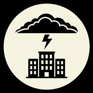 Storm response for businesses icon