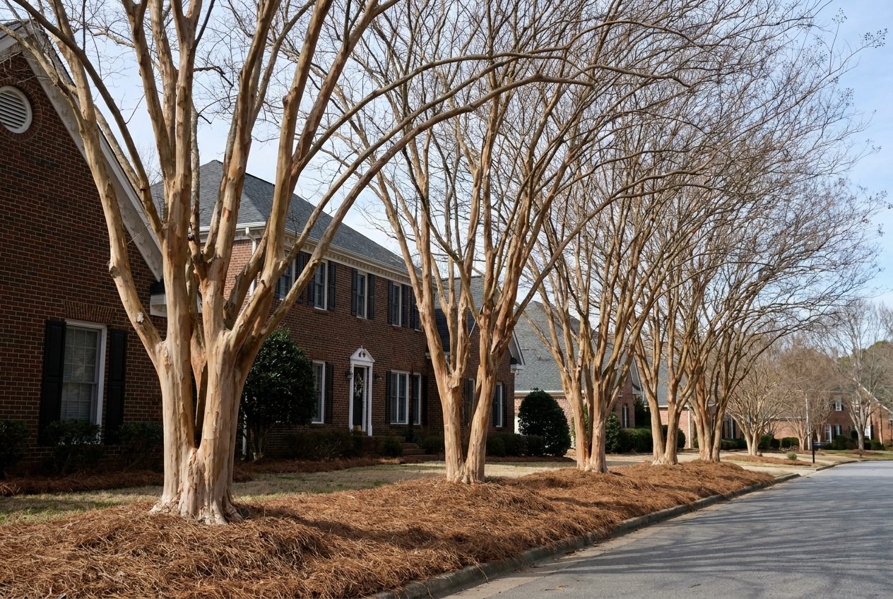 When to Prune Crepe Myrtles in NC (and Why Crape Murder Hurts Them)
