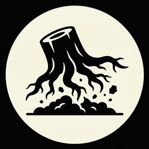 Stump removal and grubbing icon